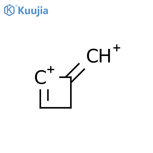 Cyclobutenylium, 4-methyliumylidene- structure