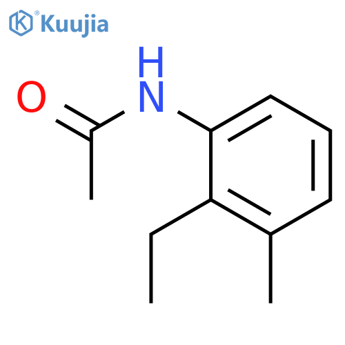 Acetamide, N-(2-ethyl-3-methylphenyl)- structure