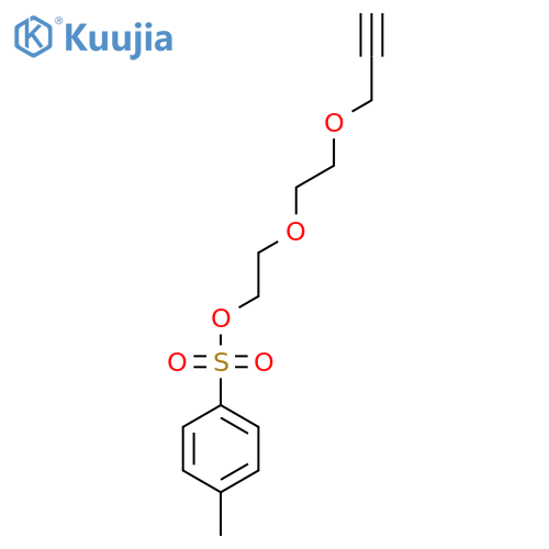 Tos-PEG2-O-Propargyl structure