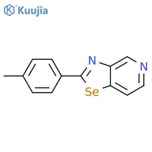 Selenazolo[4,5-c]pyridine, 2-(4-methylphenyl)- structure