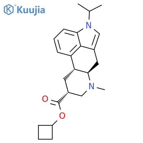 Ergoline-8-carboxylic acid, 6-methyl-1-(1-methylethyl)-, cyclobutyl ester, (8b)- structure