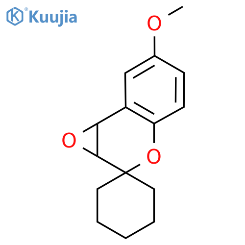 6'-Methoxy-1a',7b'-dihydrospirocyclohexane-1,2'-oxirenocchromene structure