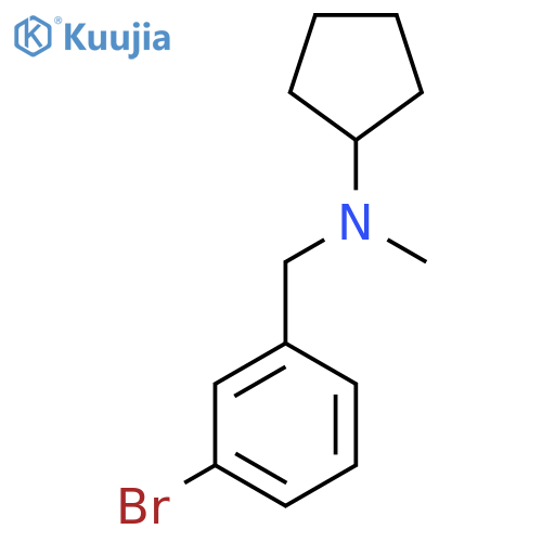 N-(3-Bromobenzyl)-N-cyclopentyl-N-methylamine structure