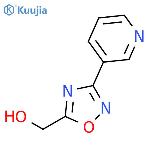 3-(3-Pyridinyl)-1,2,4-oxadiazol-5-ylmethanol structure