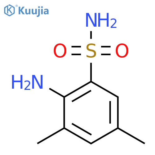 2-Amino-3,5-dimethylbenzenesulfonamide structure