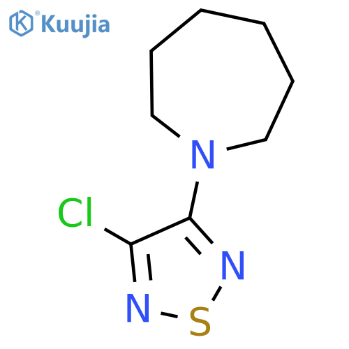 3-(Azepan-1-yl)-4-chloro-1,2,5-thiadiazole structure