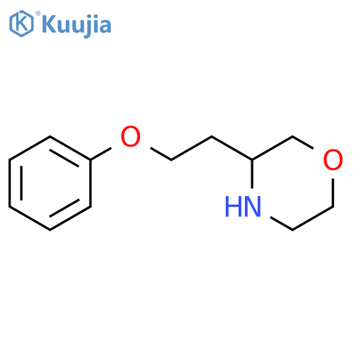 3-(2-phenoxyethyl)morpholine structure