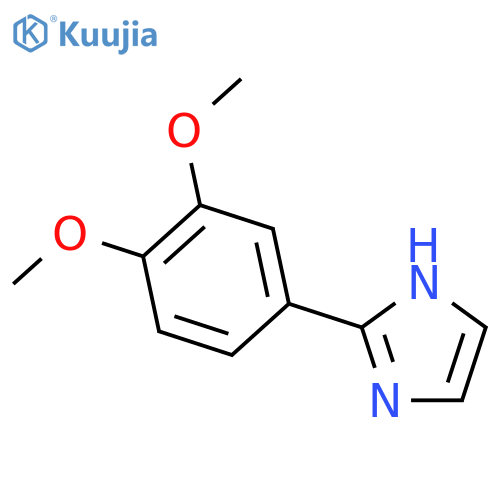 2-(3,4-dimethoxyphenyl)-1H-Imidazole structure
