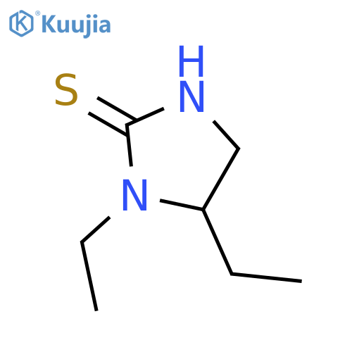 2-Imidazolidinethione,1,5-diethyl- structure