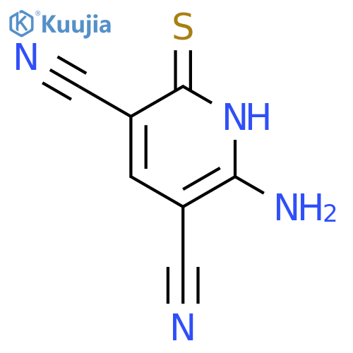 2-Amino-6-sulfanylpyridine-3,5-dicarbonitrile structure
