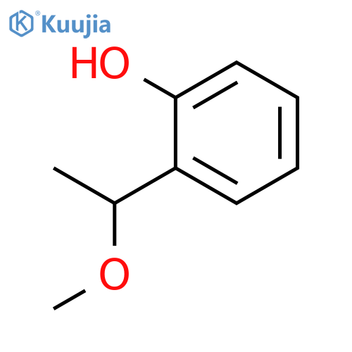 2-(1-methoxyethyl)phenol structure