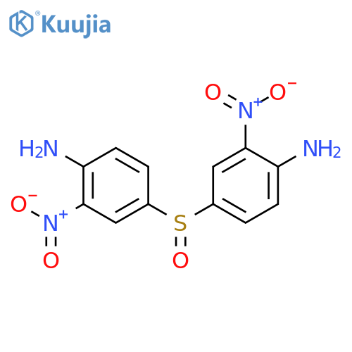 Benzenamine, 4,4'-sulfinylbis[2-nitro- structure