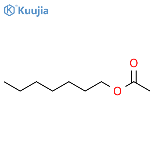 Heptyl acetate structure
