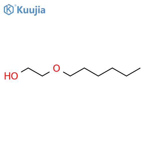 Ethylene glycol monohexyl ether structure