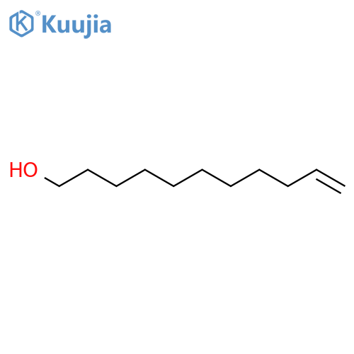10-Undecen-1-OL structure