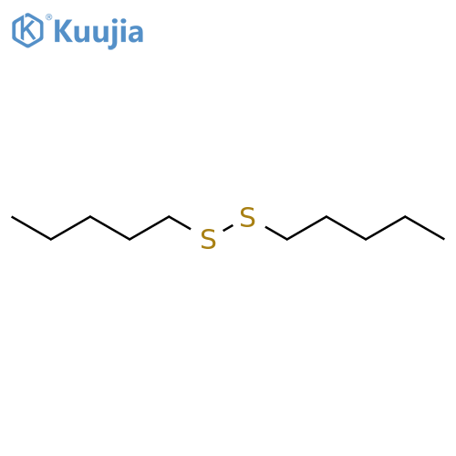 Diamyl Disulfide structure