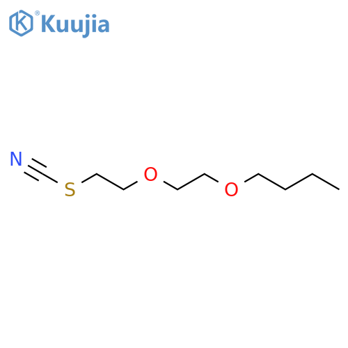 2-(2-Butoxyethoxy)ethyl thiocyanate structure