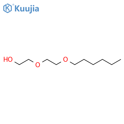 Diethylene glycol monohexyl ether structure