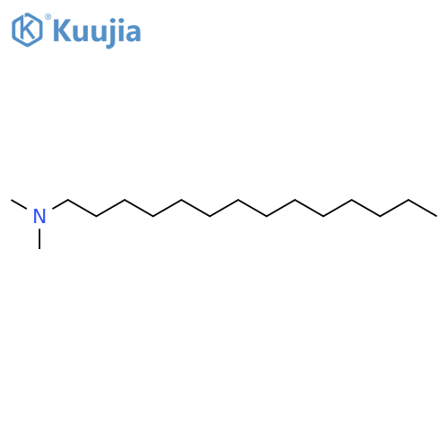 N,N-Dimethyltetradecylamine structure