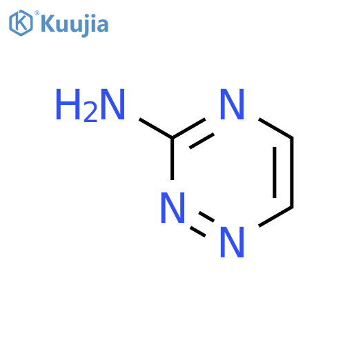 3-Amino-1,2,4-triazine structure
