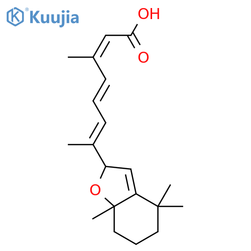 5,8-Epoxy-13-cis Retinoic Acid(Mixture of Diastereomers) structure