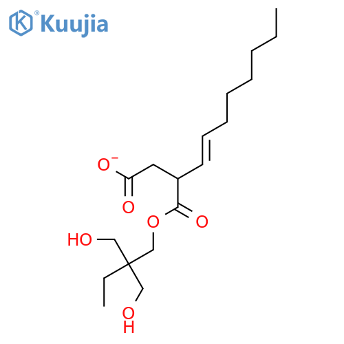 3-[2,2-bis(hydroxymethyl)butoxycarbonyl]undec-4-enoate structure