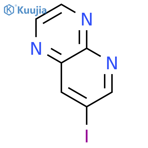 7-Iodopyrido2,3-bpyrazine structure