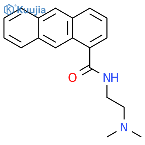 1-Anthracenecarboxamide,N-[2-(dimethylamino)ethyl]- structure