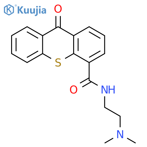 9H-Thioxanthene-4-carboxamide,N-[2-(dimethylamino)ethyl]-9-oxo- structure