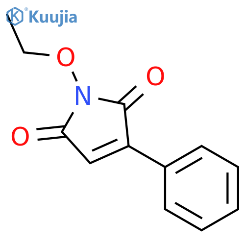 1H-Pyrrole-2,5-dione,1-ethoxy-3-phenyl- structure