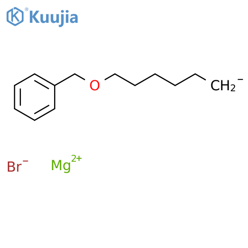 Magnesium, bromo[6-(phenylmethoxy)hexyl]- structure