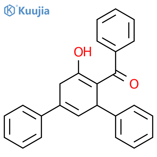 Methanone, (2-hydroxy-4,6-diphenyl-1,4-cyclohexadien-1-yl)phenyl- structure