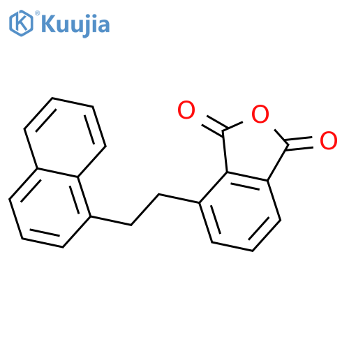 1,3-Isobenzofurandione, 4-[2-(1-naphthalenyl)ethyl]- structure