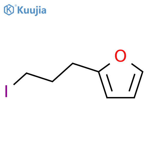 Furan, 2-(3-iodopropyl)- structure