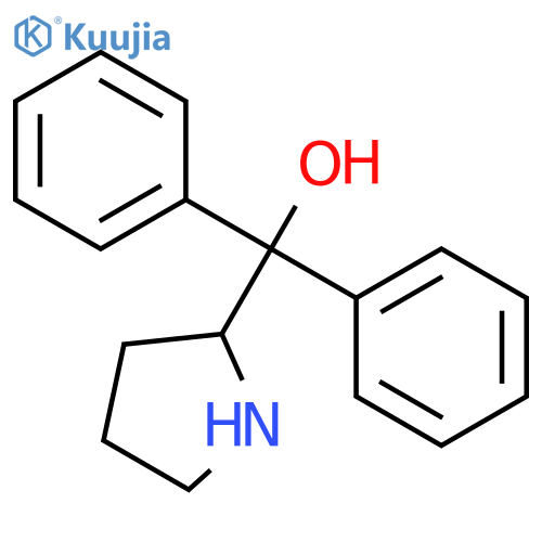 (S)-Diphenyl(pyrrolidin-2-yl)methanol structure