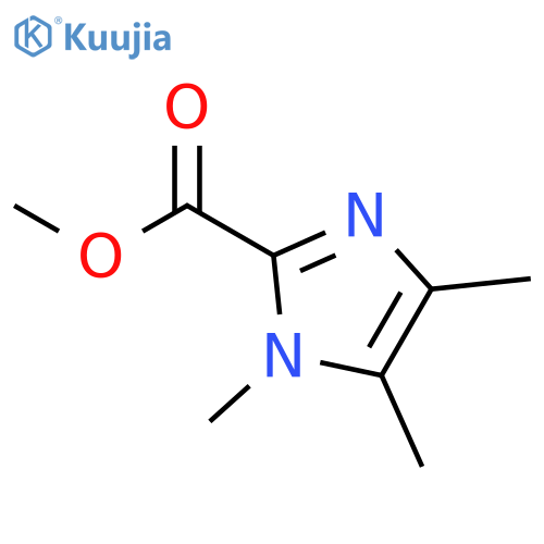 1H-Imidazole-2-carboxylicacid,1,4,5-trimethyl-,methylester(9CI) structure