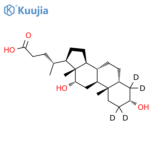 Deoxycholic acid-d structure