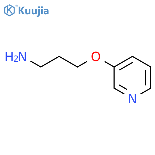 3-(Pyridin-3-yloxy)propan-1-amine structure