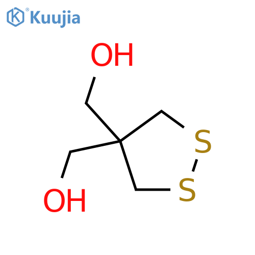 (1,2-Dithiolane-4,4-diyl)dimethanol structure