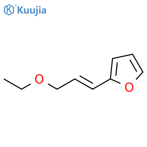 (E)-2-(3-ethoxy-1-propenyl)-Furan structure