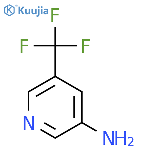 5-(Trifluoromethyl)pyridin-3-amine structure