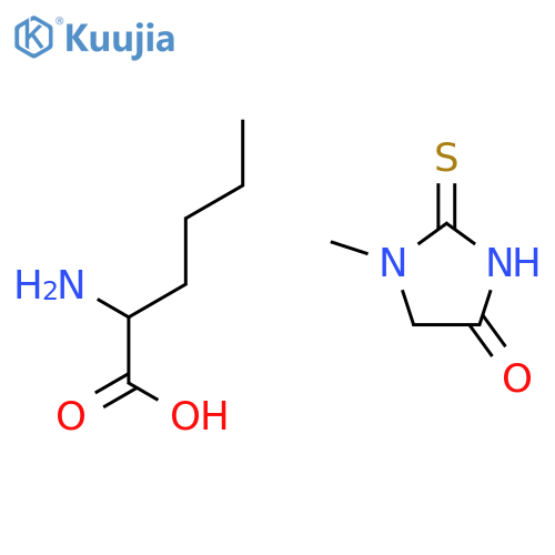 METHYLTHIOHYDANTOIN-DL-NORLEUCINE structure
