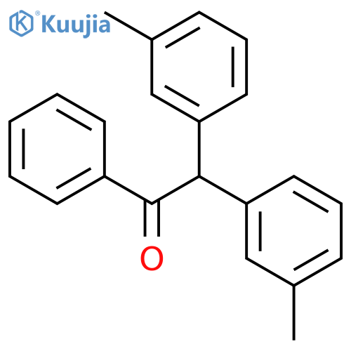 Ethanone,2,2-bis(3-methylphenyl)-1-phenyl- structure