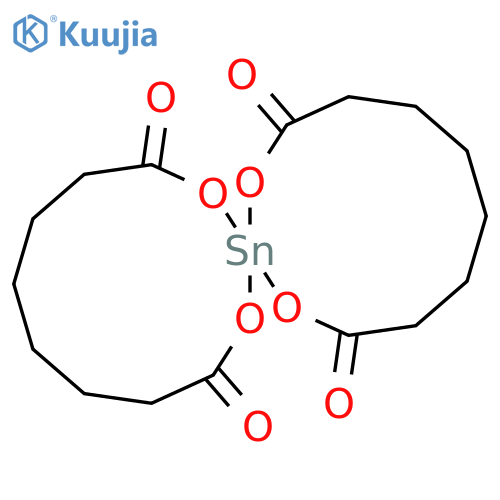 1,10,12,21-Tetraoxa-11-stannaspiro[10.10]heneicosane-2,9,13,20-tetrone structure