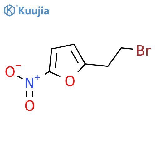 2-(2-bromoethyl)-5-nitrofuran structure