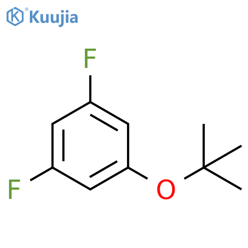 3,5-Difluorophenyltert-butylether structure