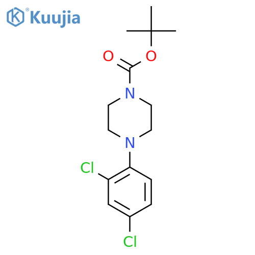 Tert-butyl 4-(2,4-dichlorophenyl)piperazine-1-carboxylate structure