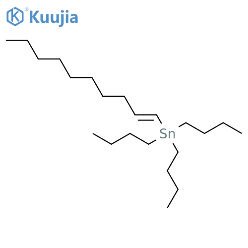 Stannane, tributyl(1E)-1-decenyl- structure