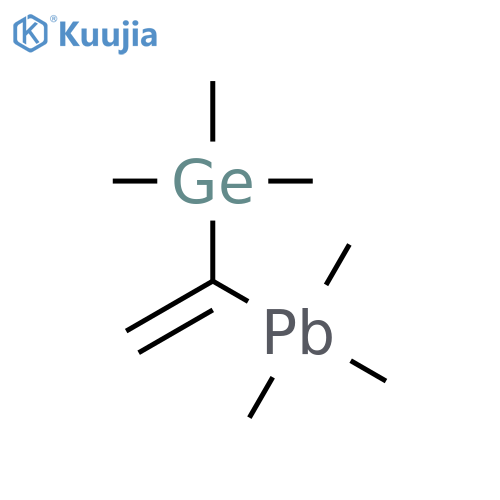 Germane, trimethyl[1-(trimethylplumbyl)ethenyl]- structure