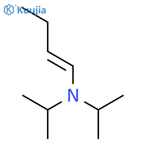 N,N-di(propan-2-yl)but-1-en-1-amine structure